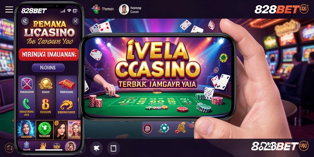 Tampilan gameplay Live Casino yang dinamis dan interaktif.