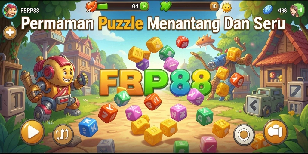 Tampilan gameplay FBRP88 dengan berbagai tantangan Puzzle yang menarik.