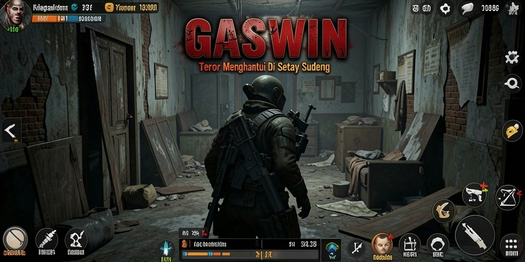 Gameplay mencekam dengan suasana horror yang mencekam.