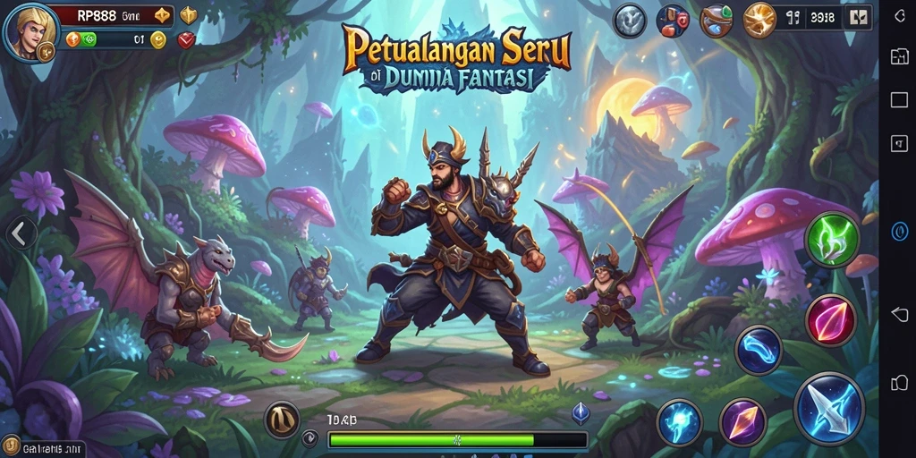Gameplay menakjubkan dengan pemandangan menawan di RP888.